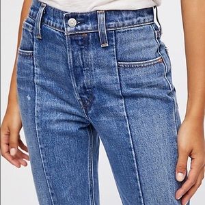 Levi’s Altered Wide Leg Jean